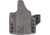 Safariland INCOG-X, Joint Collaboration with Haley Strategic, Inside the Waistband Holster, Fits Springfield Hellcat Pro with Red Dot, Boltaron Construction, Suede Finish, Gray, Right Hand, 1336884,