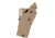 Safariland Model 6360RDS ALS/SLS Mid-Ride Level III Duty Holster, Glock 17/22, SureFire XVL2, Left, Plain FDE Brown, 6360RDS-8392-552