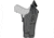 Safariland Model 6360RDS ALS/SLS Mid-Ride Level III Duty Holster, Glock, SureFire X300U, Left, Plain Black, 6360RDS-8972-412