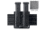Safariland Model 79 Slimline Open Top Double Magazine Pouch, Nylon Look, Black, Glock 17, 19, 22, 23, 31, 25, 32, 34 and 35, 79-83-22
