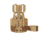 Safariland Molle Capable, Small Tactical Plate w/DFA, Flat Dark Earth, Single Kit Only, 6004-25-55