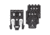 Safariland Quick Locking System Kit Model 3, Non-Locking w/ 2 Receiving Plates, FDE Brown, QUICK-KIT3-55