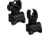 Samson Top Mounted Deployable Front and Rear Sight for AR-15, Black, QF-HK-A2 PKG