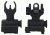 Samson QuickFlip Folding Front/Rear Sight Package Sig 556/522 HK Front Sight/A2 Rear Sight