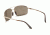 Maui Jim Sandalwood Sunglasses w/ Gold Frame and HCL Bronze Lenses - H217-16, Back View