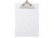 Saunders Letter/A4 Recycled Plastic Clipboard, Clear, 21803