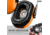 Savior Equipment Apollo Electronic Sound Suppressor, Orange, Collapsed: 5.5 x 5.5 x 4, EM-APOLLO-AN