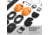 Savior Equipment Apollo Electronic Sound Suppressor, Orange, Collapsed: 5.5 x 5.5 x 4, EM-APOLLO-AN