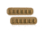 Savior Equipment Shotgun Shell Cards - 6 Rounds, Dark FDE, MP-TNS-12G-SIX-2P-TN
