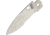 Schrade Folding Knife Blade, Unsharpened, 2.25in Partially Serrated Drop Point Blade S509