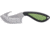 Schrade Isolate Ultimate Gut Hook Fixed Blade Knife, 3in, AUS-10 Steel, Drop Point/Gut Hook Blade, Black/Green Rubber Overmolded Handle, 1159330