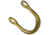 Schrade Knifemaking Brass Shackle, .5in X .375in, Measurement Given Is Approximate And May Vary Slightly, One Per Bag, Brass Construction, S220
