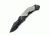 Schrade Magic Assist, Black Handle w/Gray Inlay, ComboEdge SCHA4BGS