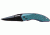 Mini Landshark ColorShift M.A.G.I.C. Assisted Opening Liner Lock Folding Knife, Black / Silver, Medium