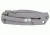 Schrade SCH303, 3.70 in, Stainless Steel Handle, Plain, SCH303M