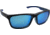 Sea Striker Keeper Sunglasses Black Frame/Blue Mirror Polarized Lenses, 242