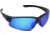Sea Striker King Neptune Sunglasses-Blk/Blue Mirror, 24301