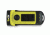 Secur Waterproof Solar/Dynamo 3 LED Flashlight,8 Lumens,Yellow/Green/Black SP-1002