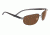 Serengeti Trapani Sunglasses - Shiny Gunmetal/Gray Stripe Frame, Drivers Lenses 7599