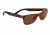 Serengeti Agata Sunglasses - Satin Black Frame, 555nm Polarized Lenses 7584