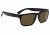 Serengeti Cortino Single Vision Rx Sunglasses Shiny Black Frame 7498