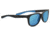 Serengeti Egeo Single Vision Prescription Sunglasses, Sanded Black / Blue Frame, Polarized, Photochromic, 8679SV