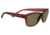 Serengeti Gabriela Single Vision Prescription Sunglasses, Sanded Crystal Wine Frame, 7948SV