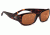 Serengeti Giuliana Single Vision Rx Sunglasses Dark Tortoise Frame 7512