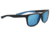 Serengeti Livio Single Vision Prescription Sunglasses, Sanded Black / Blue Frame, Polarized, Photochromic, 8683SV