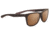 Serengeti Livio Single Vision Prescription Sunglasses, Sanded Brown / Dark Brown Frame, Polarized, Photochromic, 8684SV