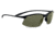 Serengeti Maestrale Single Vision Prescription Sunglasses, Shiny Black Frame, Polarized, Photochromic, 7712SV