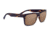 Serengeti Positano Single Vision Prescription Sunglasses, Sanded Dark Tortoise Frame, 8373SV