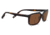 Serengeti Renzo Single Vision Prescription Sunglasses, Satin Tortoise/Satin Dark Gunmetal Frame, 8627SV