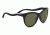 Serengeti Valentina, Polarized 555nm, Round/Cat-Eye, Female, Shiny Black/Shiny Silver, Medium 8571