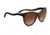 Serengeti Valentina Single Vision Prescription Sunglasses, Shiny Dark Tortoise Frame, 8567SV