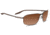 Serengeti Varese Single Vision Prescription Sunglasses, Brushed Brown Frame, Photochromic, 8735SV