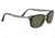 Serengeti Volare Single Vision Prescription Sunglasses, Satin Tortoise / Satin Medium Gunmetal Frame, Polarized, Photochromic, 8497SV