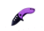 Shadow Cutlery Flickster Knive , 1-3/4in Stainless Steel Blade, Purple, SH2010PR
