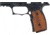 Sharps Bros. P365x/p365xl Grip Module - Black Anodized/brazilian Cherry W/ Manual Safety Cut - SBGM02