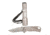 Sheffield 2 Pc. Folding Knife And 100 Lumen LED Flashlight Set, Silver 12941