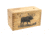 Sheffield Standard Pine Craft Box, Moose Design, Brown, 12650-1
