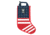 Shellback Tactical Stars and Stripes Christmas Stocking, Red/White/Blue, SBT-9904-RWB
