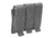 Shellback Tactical Triple Pistol Mag Pouch, Molle compatible, Black, One Size, SBT-6000-BK