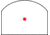RMSsc Reflex Mini Sight Sub-Compact 1x 17.35x14.35mm Reflex Red Dot Sight, 8 MOA Dot Reticle, Black