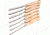 Shop Fox 7 Pc. Gouge Chisel Set, Chrome Vanadium Steel, Ash Handles, 10.75in. to 12in. Long Overall D3780