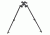 Sierra 7 Extended Length Bipod with Extended Raptor Feet, Matte Black, 380977