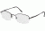 Sightline 6002 Progressive Prescription Eyeglasses, Black Frame, SLR6002BK100PR