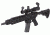 Sightmark Triple Duty M4 1-6x24 Rifle Scopes, 30 mm Tube, Second Focal Plane, Illuminated Red Circle Dot Duplex Reticle, Black, SM13021CDX
