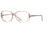 Calligraphy Collections Shelley SESC SHEL00 Progressive Prescription Eyeglasses - Sheer Brown SESC SHEL005535 BN