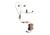 Silynx Clarus Systems Headset Kit - Clarus Control Box, In-Ear Headset with in-ear mic, Motorola APX Cable Adaptor, Tan CLAR-T-N-002